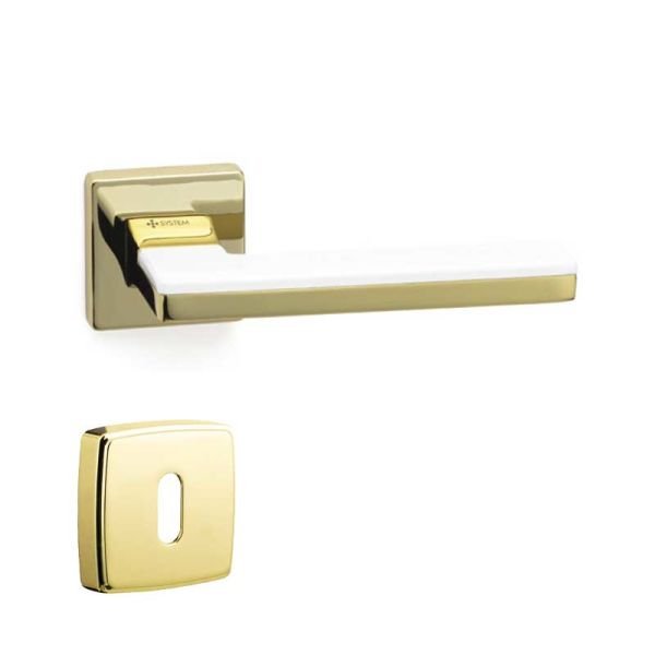 LARISSA Altın / Beyaz  Kapı Kolu Oda