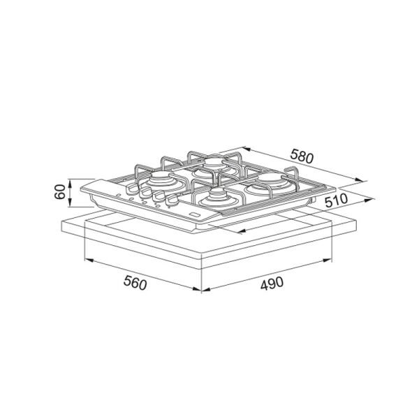 Ocak FHNL 604 4G Xs E 106.0489.620