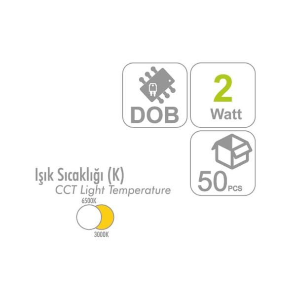 Dikdörtgen Led Spot TZ-K