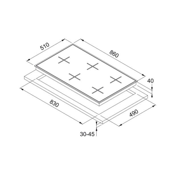 Ocak FHNL 905 4G Tc Xs C 106.0489.673