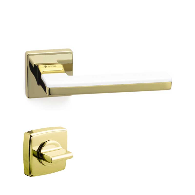 LARISSA Altın / Beyaz  Kapı Kolu Wc