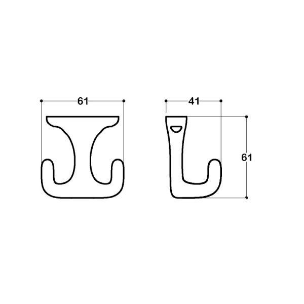 2000 Krom Askı SY AS 2000 0062 CR Askı