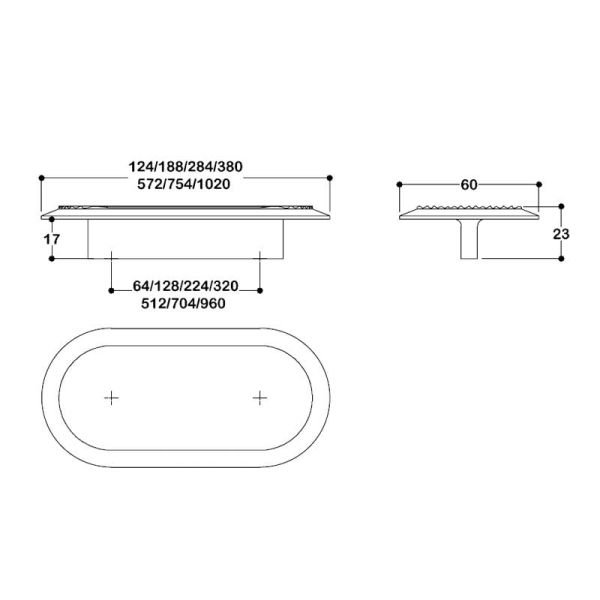 9040 Antik Saten Mat Kulp 128 mm