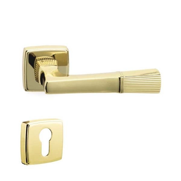 LUCINA Altın  Kapı Kolu Yale