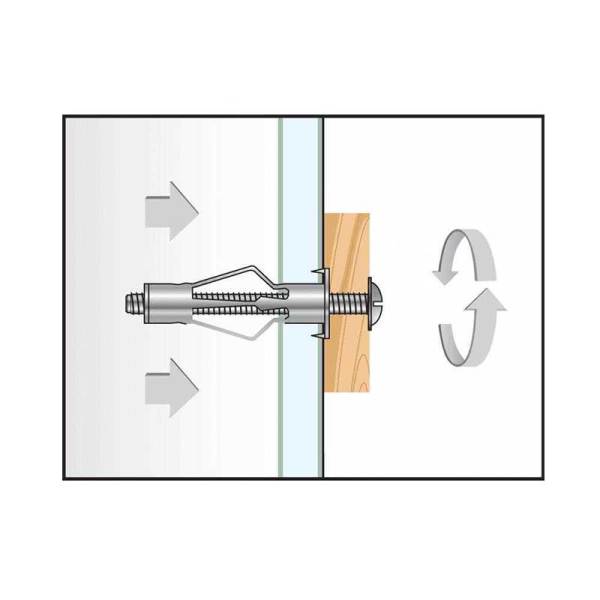 VESTA HTM Metal Boşluk Dübeli 6x37
