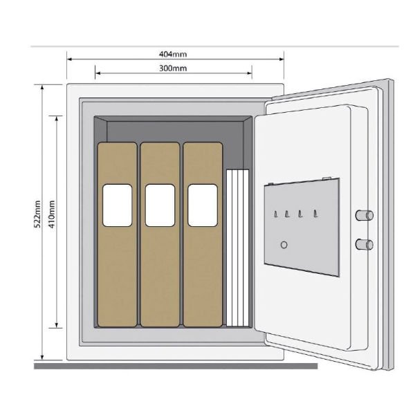 YALE Kasa Yangın Sertifikalı YFM/520/FG2