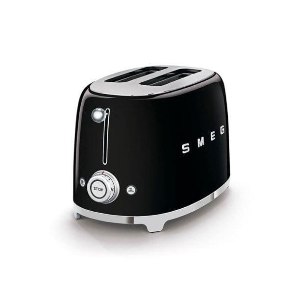 Smeg Ekmek Kızartma 2x1 Siyah TSF01BLEU