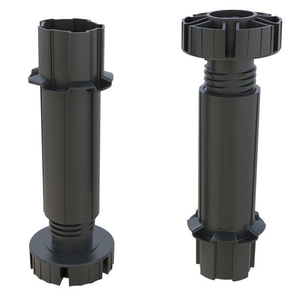 Hector Baza Ayağı 15cm Siyah