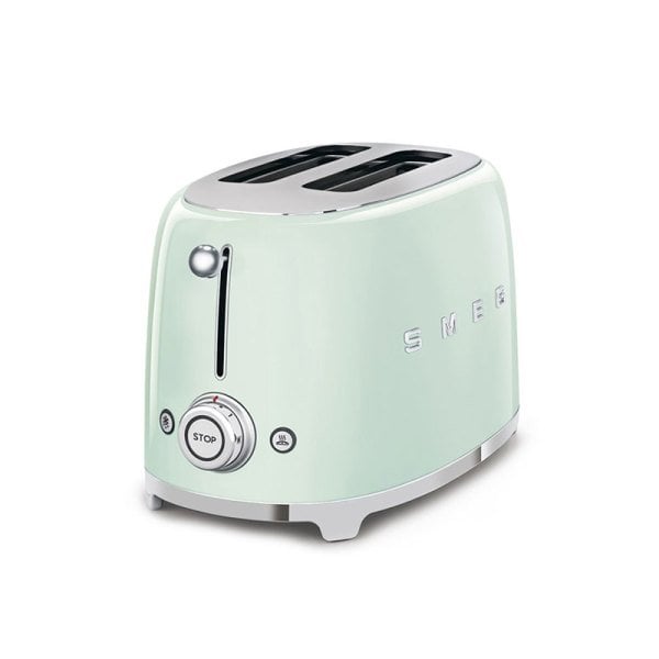 Smeg Ekmek Kızartma 2x1 Yeşil TSF01PGEU