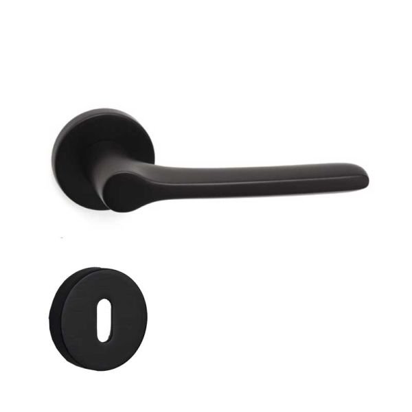 METIS Mat Siyah  Kapı Kolu Oda