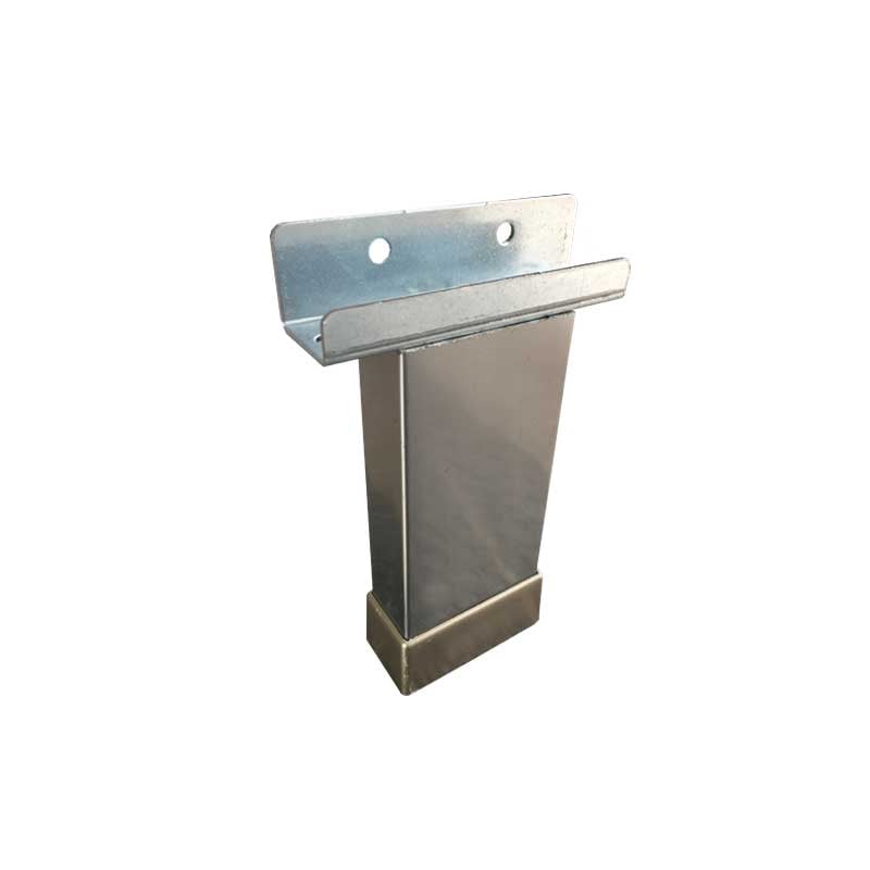 U Düz Inox Ayak (20x45) 10 cm