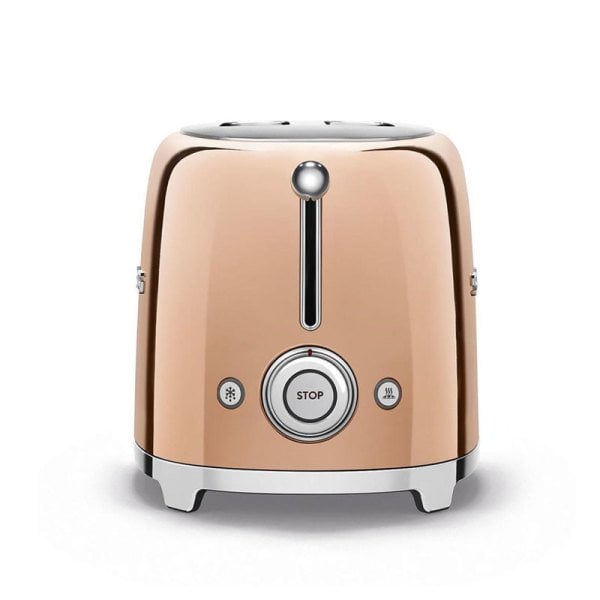 Smeg Ekmek Kızartma 2x1 Bakır TSF01RGEU