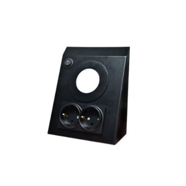 Tezgah Altı Siyah Pirizli Gün Işığı Spot