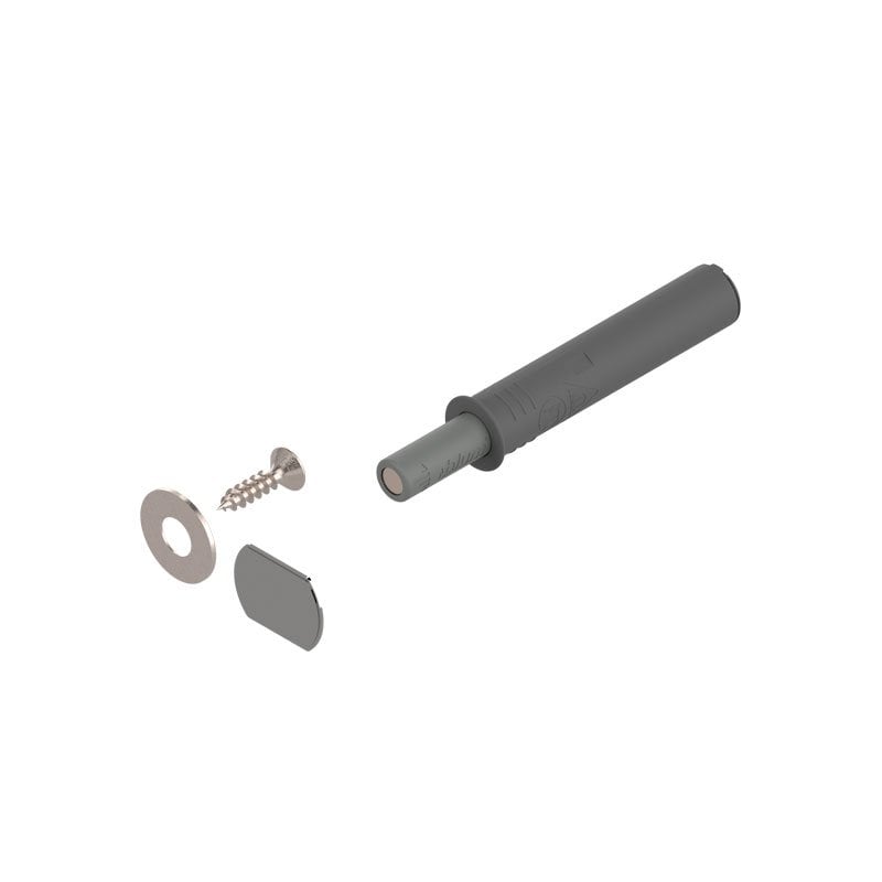 Kapak Bas Aç (TIP-ON) Kısa Piston - Gri