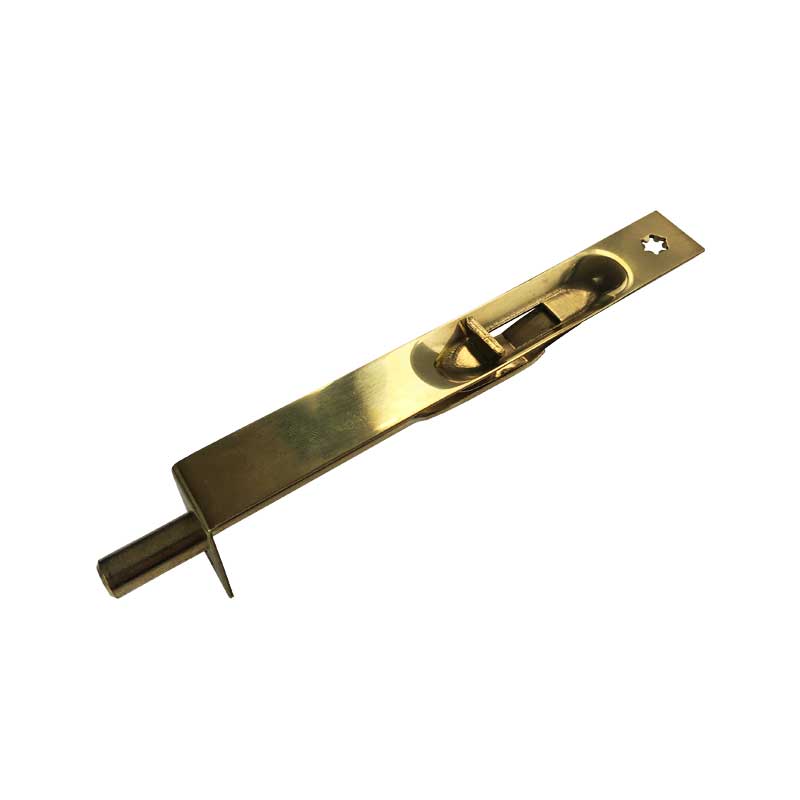 Özay Metal 15cm İtmeli Gömme Sürgü Sarı