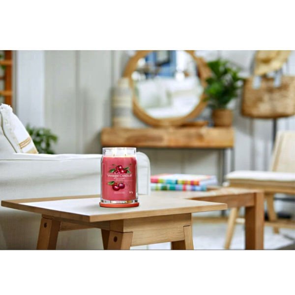 1701380E Büyük Mum Black Cherry