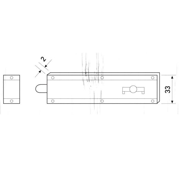 10cm Mavzer Sürgü Sarı