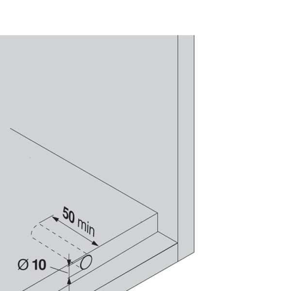 Kapak Bas Aç (TIP-ON) Kısa Piston - Karbon Siyah