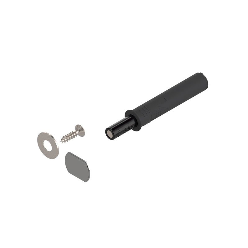 Kapak Bas Aç (TIP-ON) Kısa Piston - Karbon Siyah