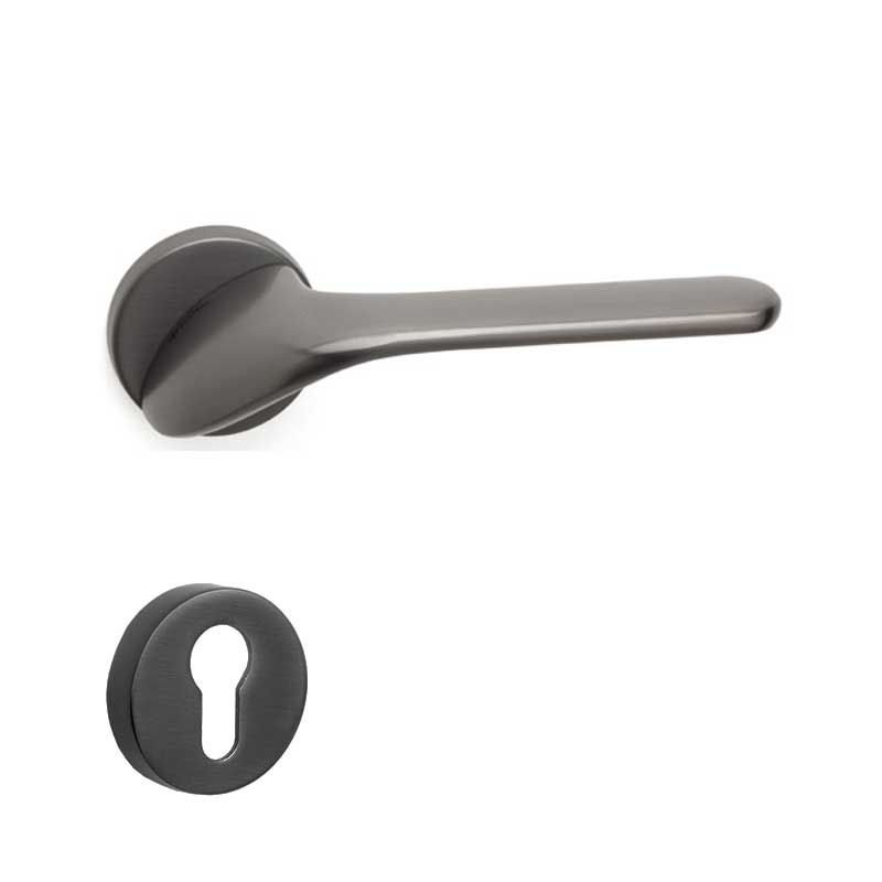 PALMA Füme Saten  Kapı Kolu Yale