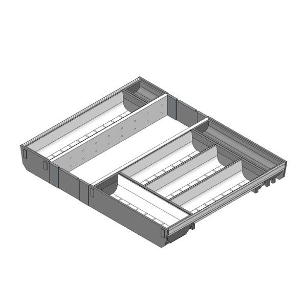 TBox Antaro için Kaşıklık Modül 600mm - Box Ray Uzunluk 450mm
