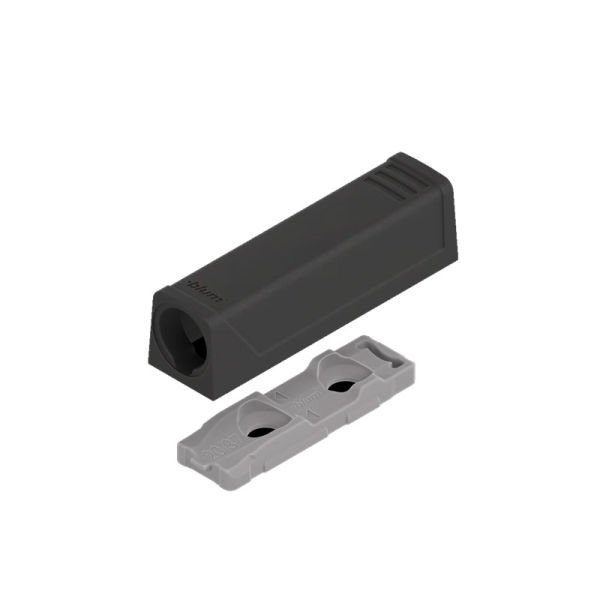 Kapak Bas Aç (TIP-ON) Kısa Adaptör - Karbon Siyah