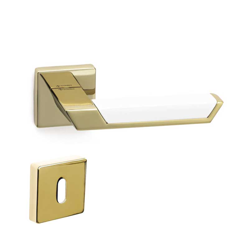 PANDORA Altın / Beyaz  Kapı Kolu Oda