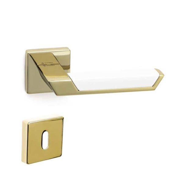 PANDORA Altın / Beyaz  Kapı Kolu Oda