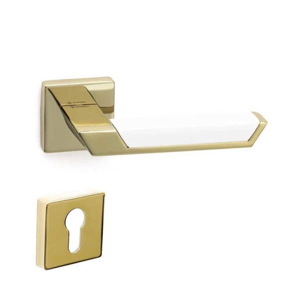 PANDORA Altın / Beyaz  Kapı Kolu Yale