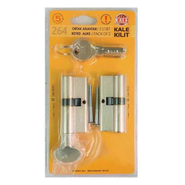 Barel Blister Sistem İkili Pas Sistem 68mm Saten