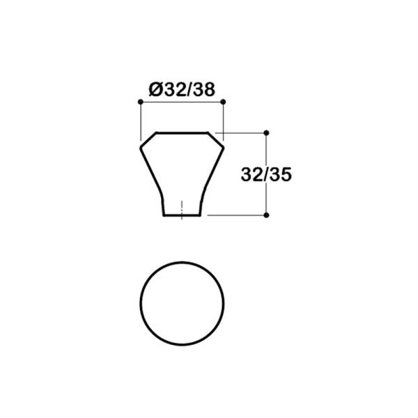 1945 32 mm Kulp Krom