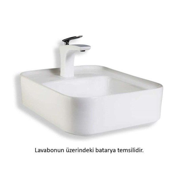 (#) E-2103 T.Üstü Lavabo Beyaz