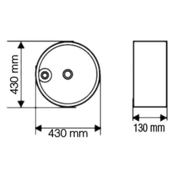 E-4043 Porselen Lavabo