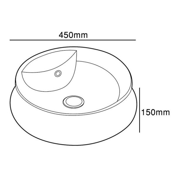 E-4045 Porselen Lavabo